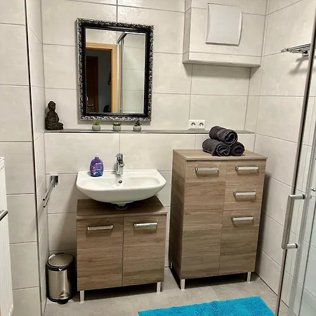 アパート Gaeste-appartement-kirsammer *